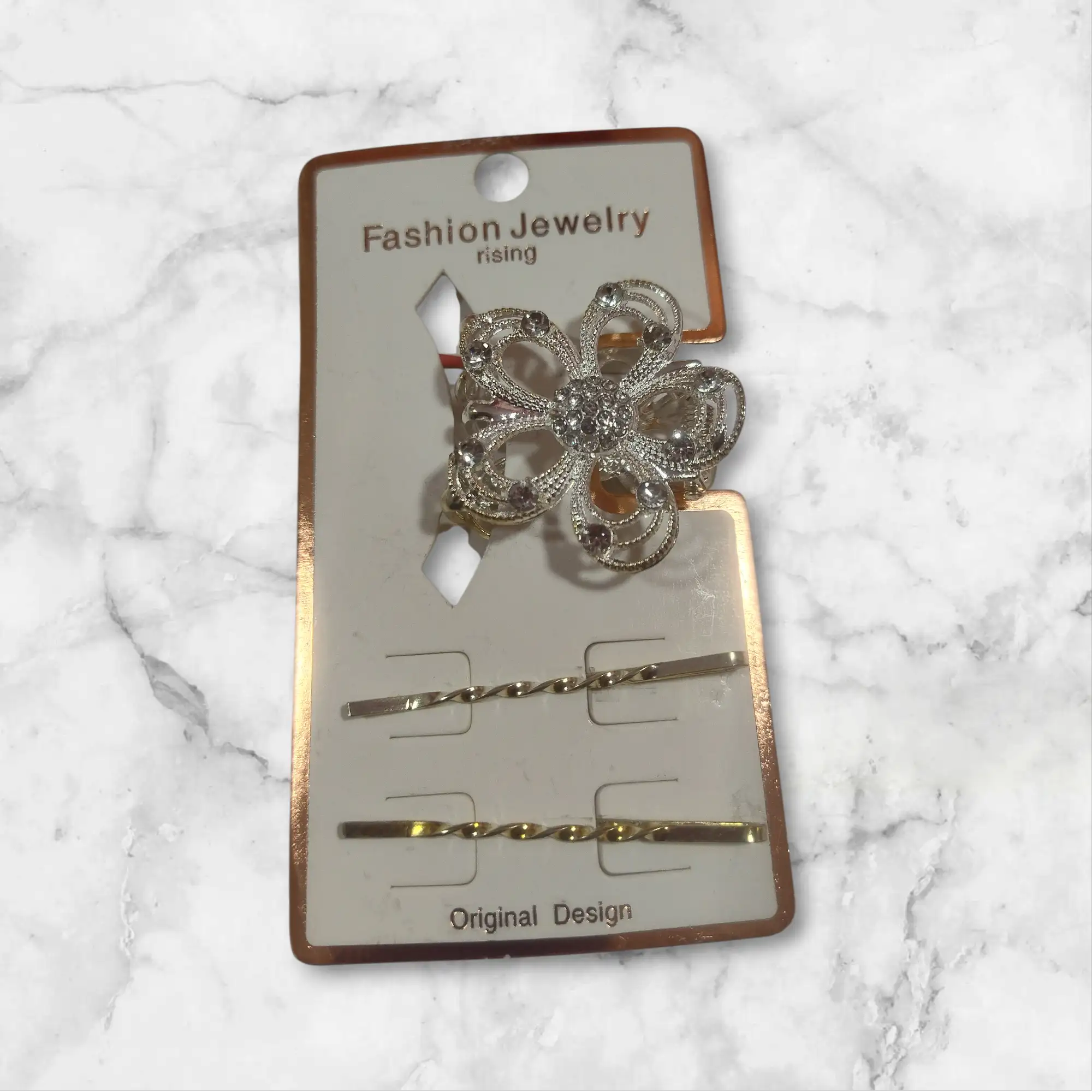 Hebilla Mariposa Dorada